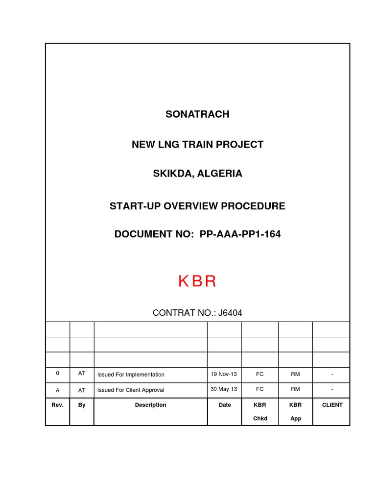 Sonatrach: CONTRAT NO.: J6404 | PDF | Propane | Liquefied Natural Gas