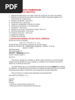 TIPOS DE CARTAS