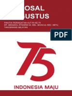 Proposal 17 Agustus: Panitia Peringatan Hut Ri Ke-75 Kp. Sengkol Rt04/Rw 02, Kel. Muncul Kec. Setu, Tangerang Selatan