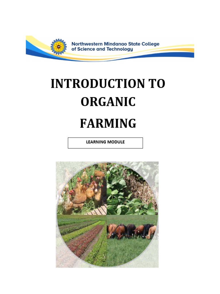Introduction to Organic Farming Module | PDF | Organic Farming | Crop ...