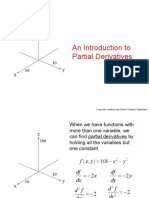 An Introduction To Partial Derivatives: Greg Kelly, Hanford High School, Richland, Washington