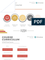 CFA® Prep Course: Brochure