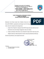 Surat Edaran Kegiatan Pembelajaran Awal Semester 1