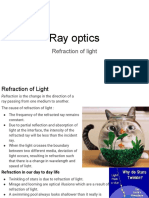 Ray Optics: Refraction of Light