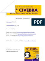 CIVEBRA 2021 - Curso de Regência Orquestral