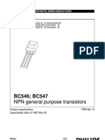 BC547-TRANSISTOR Datasheet-Philips