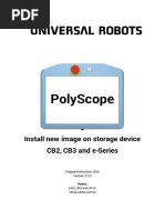 Install New Image On Storage Device CB2, CB3 and E-Series