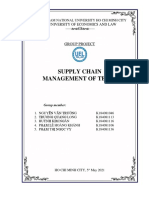 Supply Chain Management of Tesla: University of Economics and Law