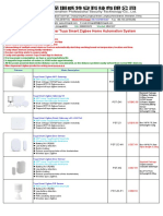 February Tuya Smart WiFi Zigbee Home Automation System Quotation From PST Kerry (2021-02-01