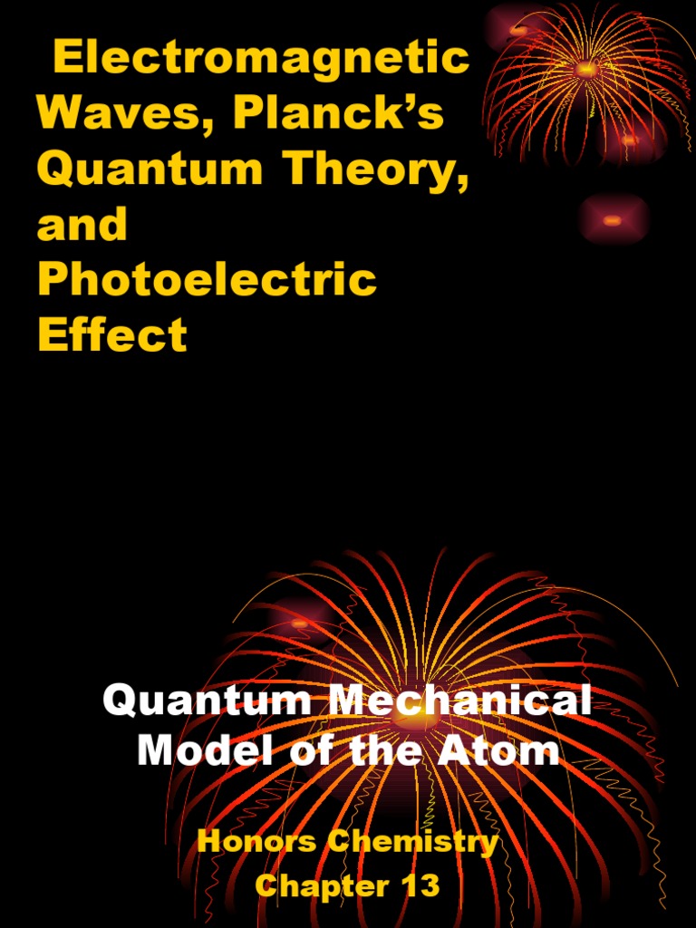 Quantum Mechanical Model of the Atom | PDF | Atomic Orbital | Quantum ...