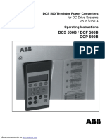 DCS 500B / DCF 500B DCP 500B: DCS 500 Thyristor Power Converters