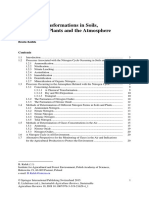 Nitrogen Transformations in Soils, Agricultural Plants and The Atmosphere