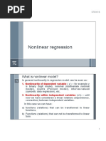 Nonlinear Regression: What Is Nonlinear Model?