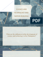 Science and Technology and Nation Building