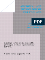 Anatomy and Physiology of Sweat Gland