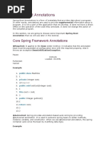 Spring Boot Annotation