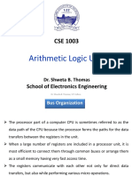 Arithmetic Logic Unit: School of Electronics Engineering