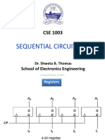 Sequential Circuits - Ii: School of Electronics Engineering