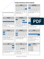 2021-22 Hookele School Calendar