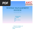 Textile Management System - Review I PDF