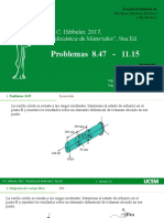 Problemas 8.47y11.15