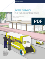 Parcel Delivery the Future of Last Mile