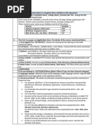 Instruction For Docket Making