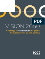 Vision 2050: A Strategy To Decarbonize The Global Transport Sector by Mid-Century