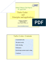 Turbo Codes and Principles and Applications