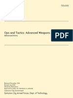 Ops and Tactics Advanced Arms 6th Edition