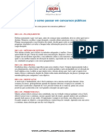 5 Dicas Sobre Como Passar em Concursos Públicos