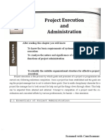 Scanned Camscanner: 2.1 Essentials of Project Administration