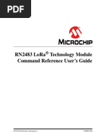 Rn2483 Lora Technology Module Command Reference User'S Guide