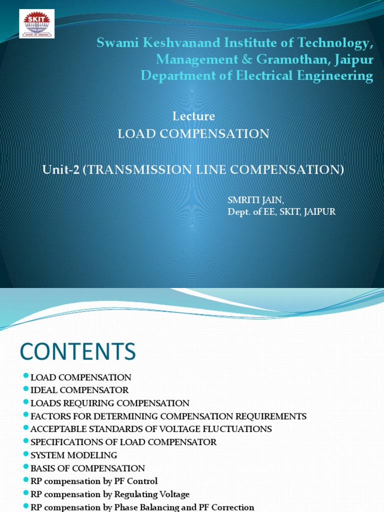 Load Compensation Techniques Overview | PDF | Ac Power | Electrical ...