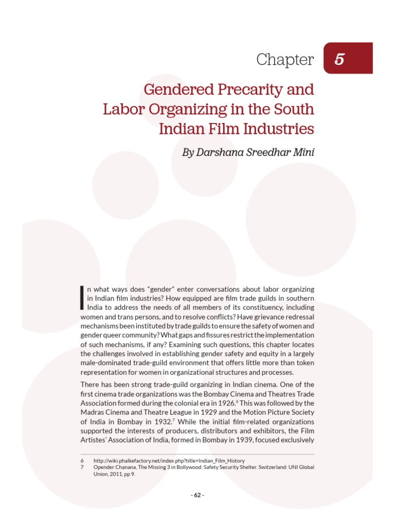 Gender Equity in Indian Film Guilds | PDF | Sexual Harassment | Gender ...