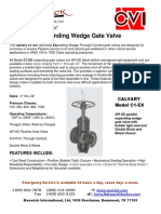 Expanding Wedge Gate Valve: Calvary Model C1-EX