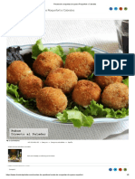 Receta de Croquetas de Queso Roquefort o Cabrales