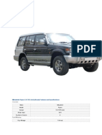Mitsubishi Pajero 2.8 CRZ (4x4) Diesel SUV Features