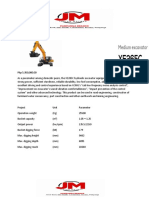 XE265C Hydraulic Excavator With 1.05-1.25m3 Bucket