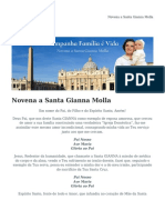 Novena A Santa Gianna Molla