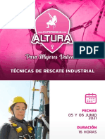 Brochure MUJER CON ALTURA