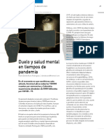 Duelo y Salud Mental en Tiempos de Pandemia