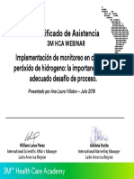 3m Hca Webinar Certificate