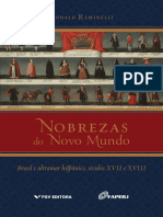 Nobrezas do Novo Mundo Brasil e ultramar hispanico seculos XVII 
