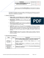 PR-MT-003 Pasos para El Mantenimiento de Los Equipos/Instrumentos"