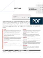 Fortigate/Fortiwifi 30E: Data Sheet