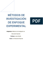 Enfoque Experimental