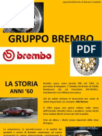 Approfondimento Di Alessia Costabile - GRUPPO BREMBO