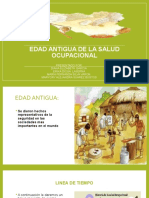 Edad Antigua de La Salud Ocupacional