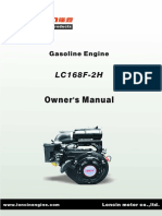 Owners Manual Guide Engine Safety Startup Maintenance